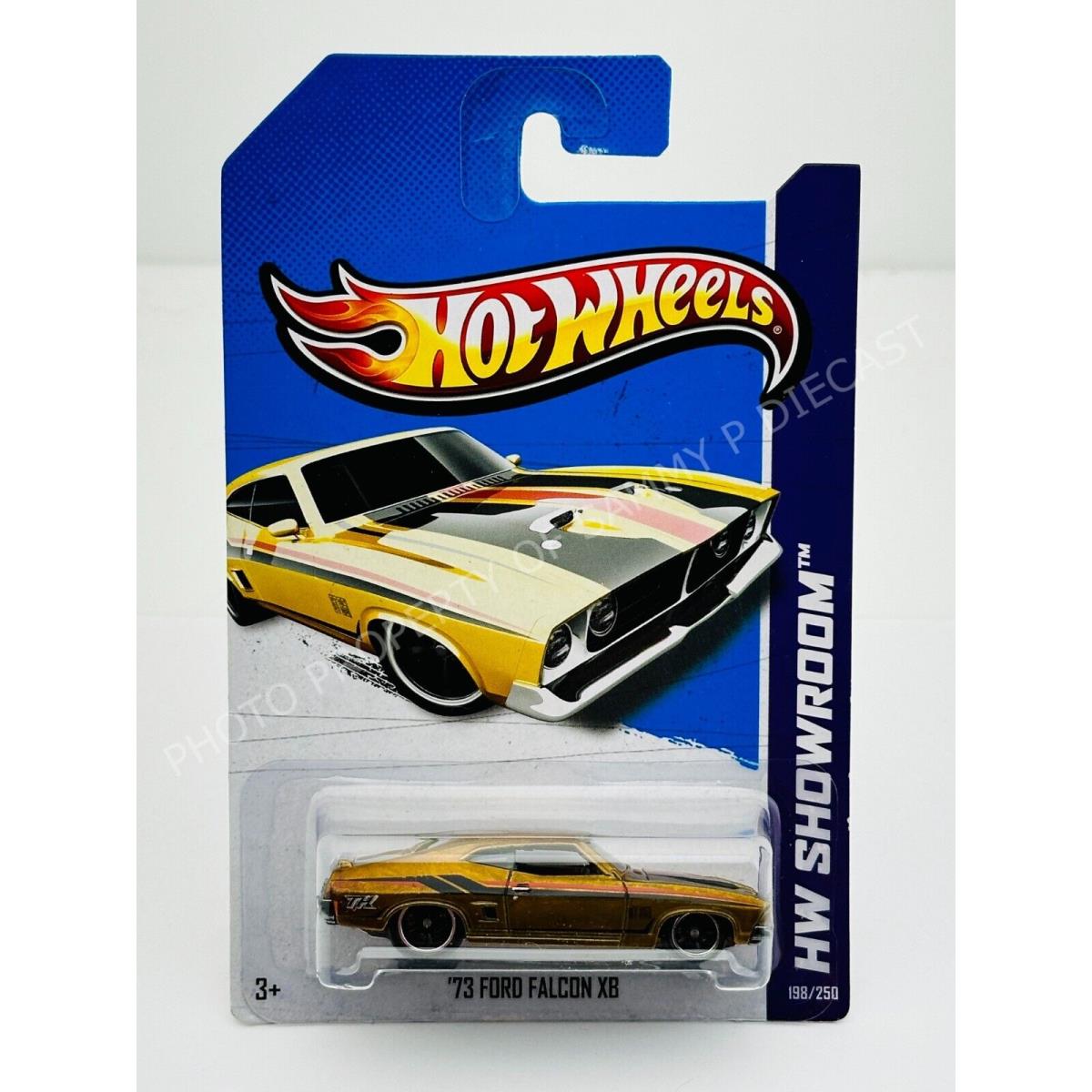 Hot Wheels 2013 Super Treasure Hunt `73 Ford Falcon XB Gold