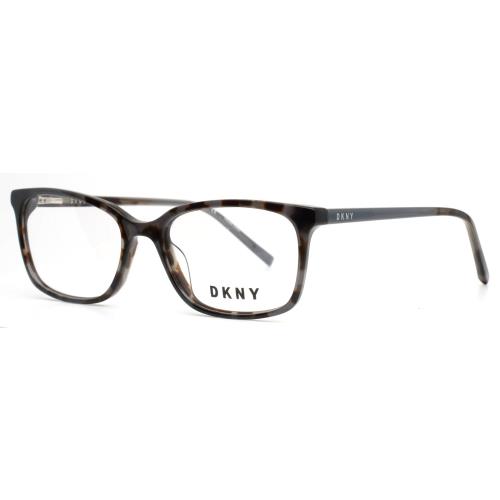 Dkny DK5008 010 Black Tortoise Womens Rectangle Full Rim Eyeglasses 52-17-135