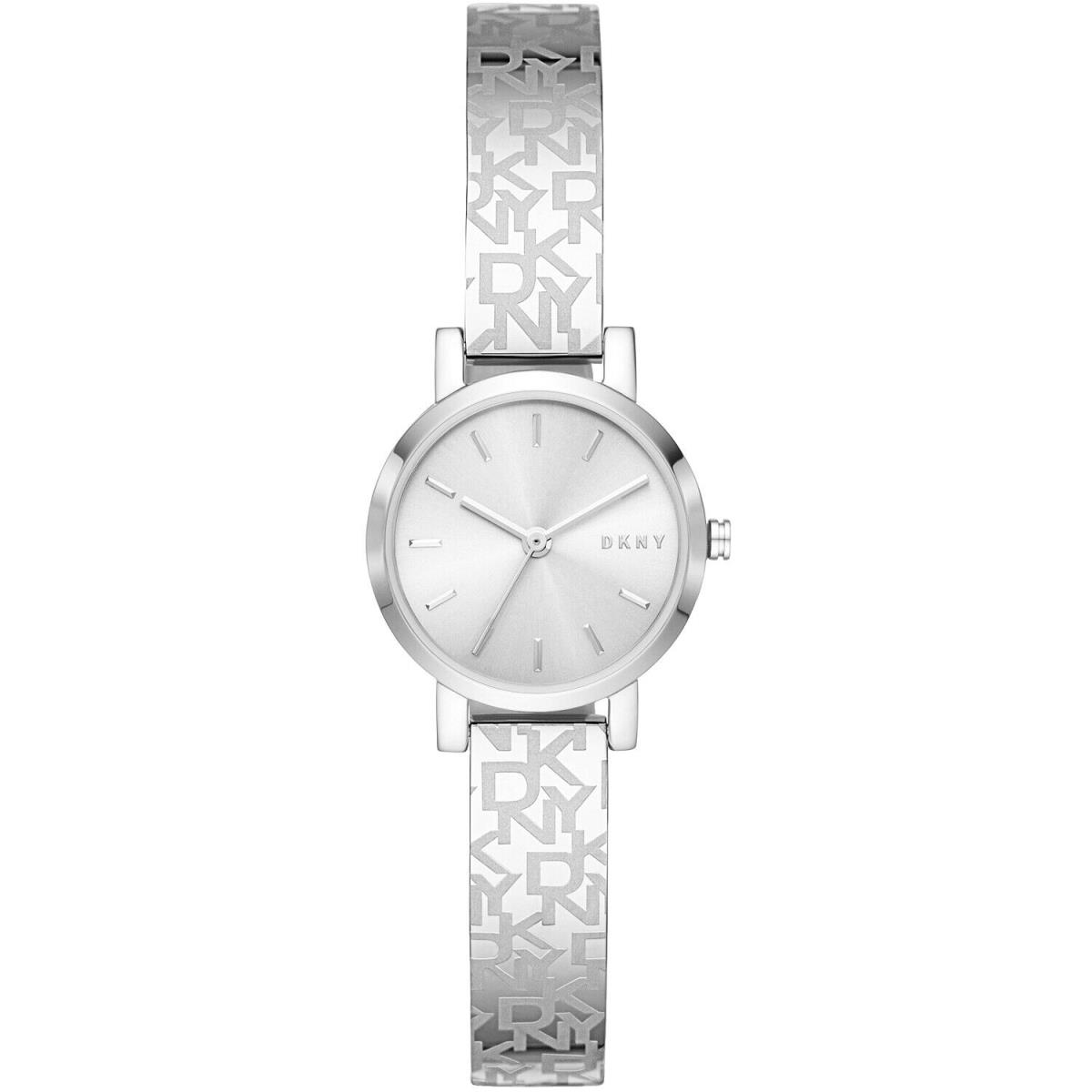 Dkny Women`s Soho Silver Dial Watch - NY2882