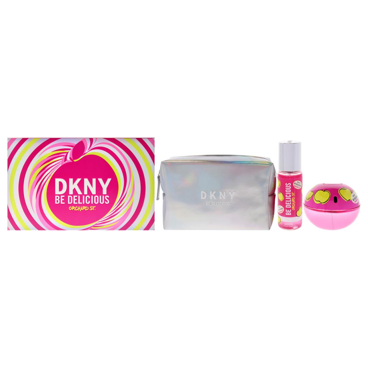 Dkny Be Delicious Orchard St by Donna Karan For Women - 3 Pc Gift Set