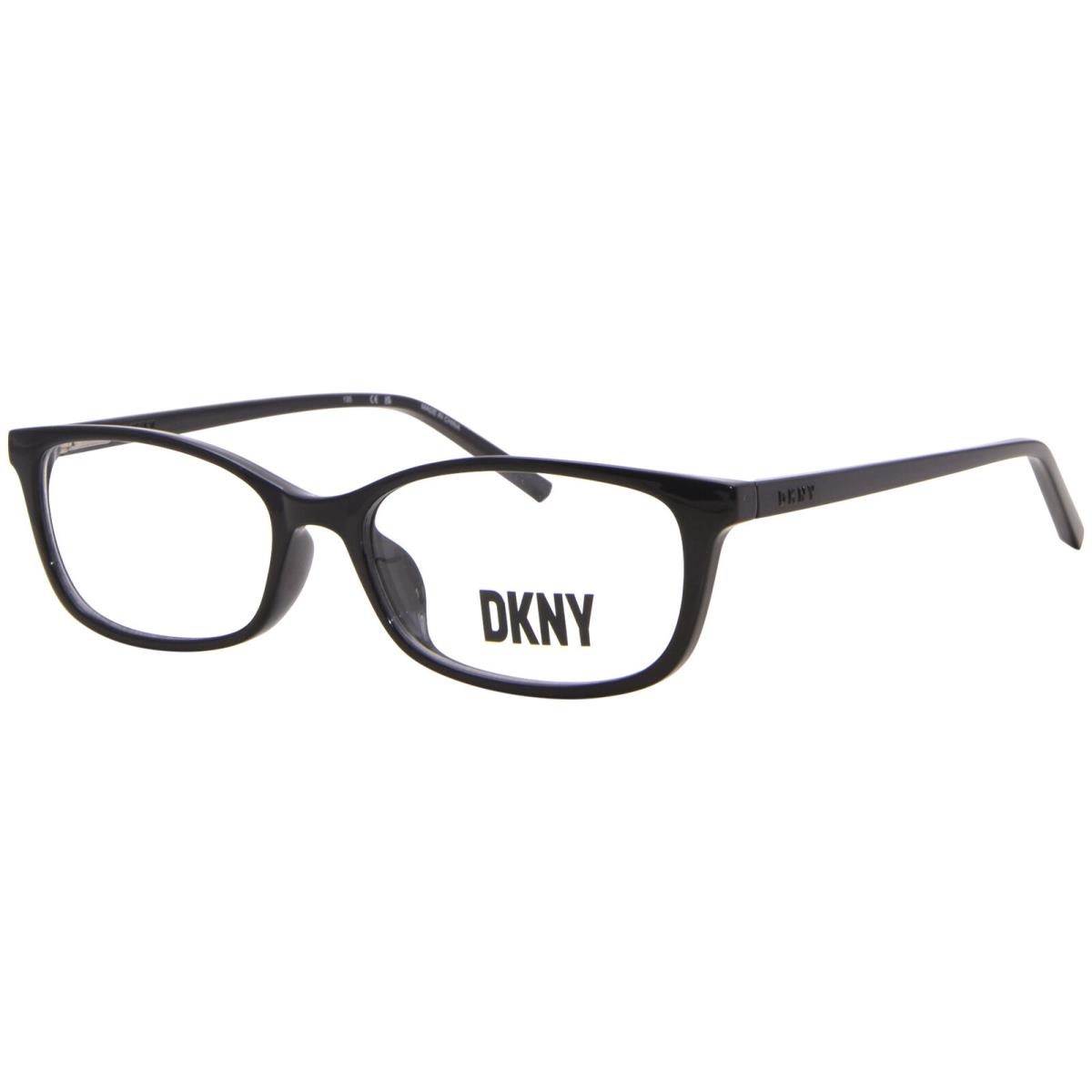 Donna Karan Dkny DK5006 001 Eyeglasses Women`s Black Full Rim Cat Eye 51mm