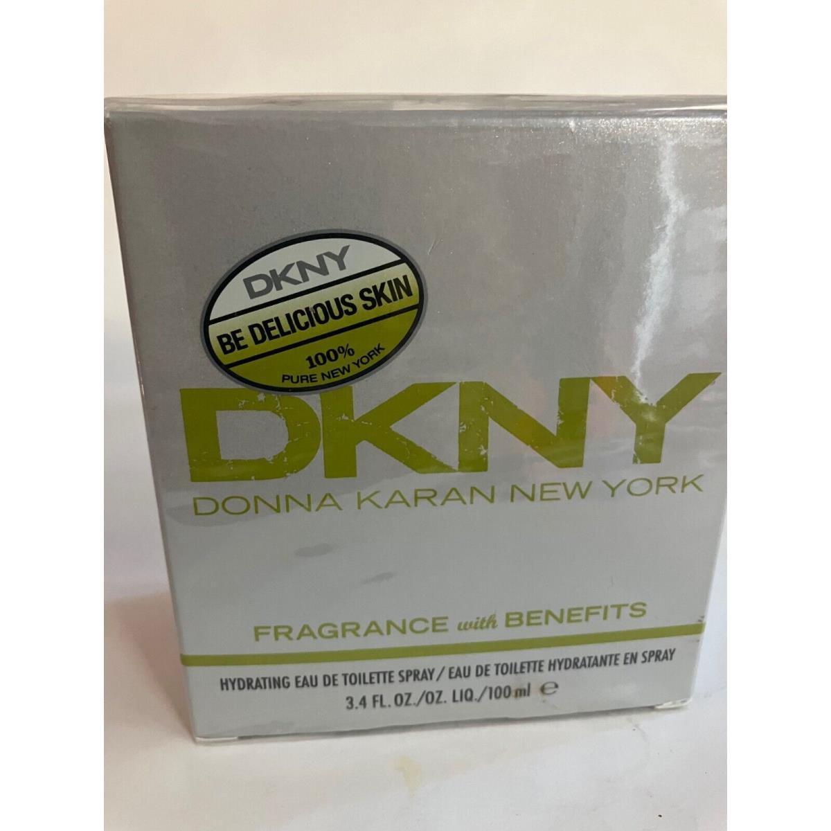 Dkny BE Delicious Skin 3.4oz Edt Spray For Women Rare