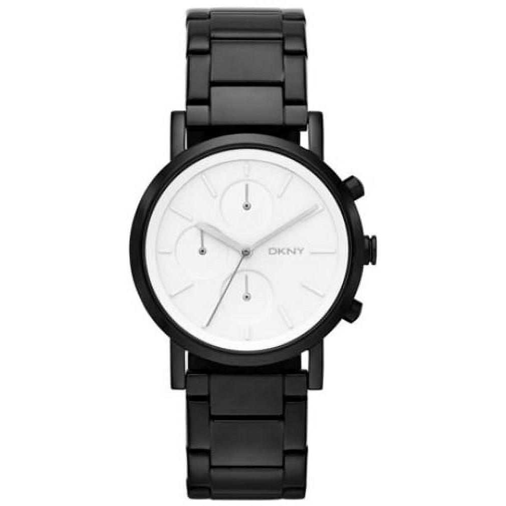 Dkny Women`s Matte Black Lexington Chronograph Watch NY2149