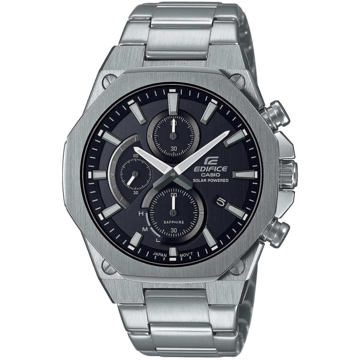 Casio Edifice EFS-S570D-1AUEF Men`s Watch Stainless Steel Band Analog