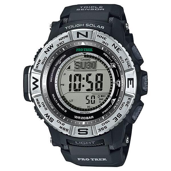 Casio Men`s PRW-3500-1CR Atomic Resin Digital Watch