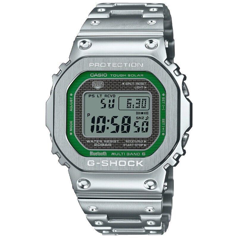 Casio G-shock Digital Full Metal 43.2mm Steel Men`s Watch GMWB5000D-3