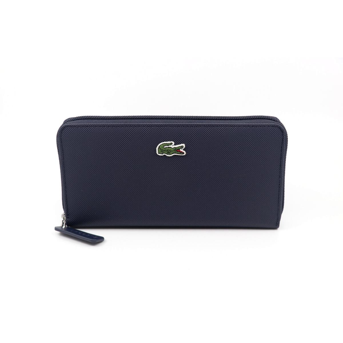 Lacoste Penombre L Zip Wallet - Dark Blue