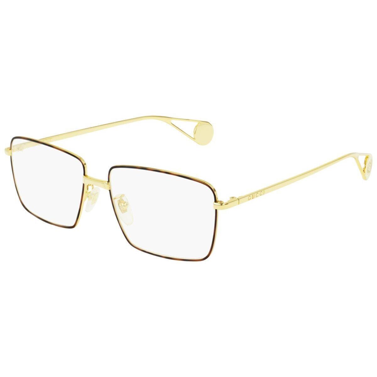 Gucci GG0439O-006-55 Eyeglasses Glasses 6 Gold 55 mm