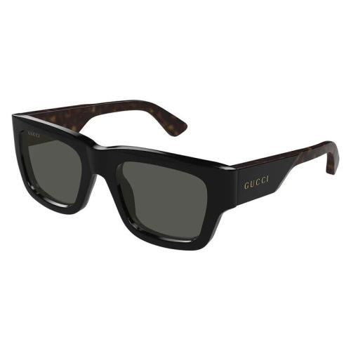 Gucci GG 1668S 1668 001 Black Grey Lens Sunglasses 52mm