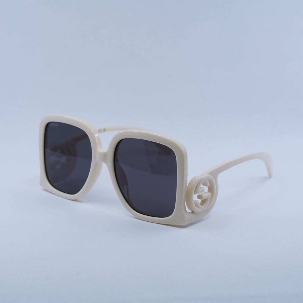 Gucci GG1326S 009 Ivory/grey Mirror 58-19-140 Sunglasses