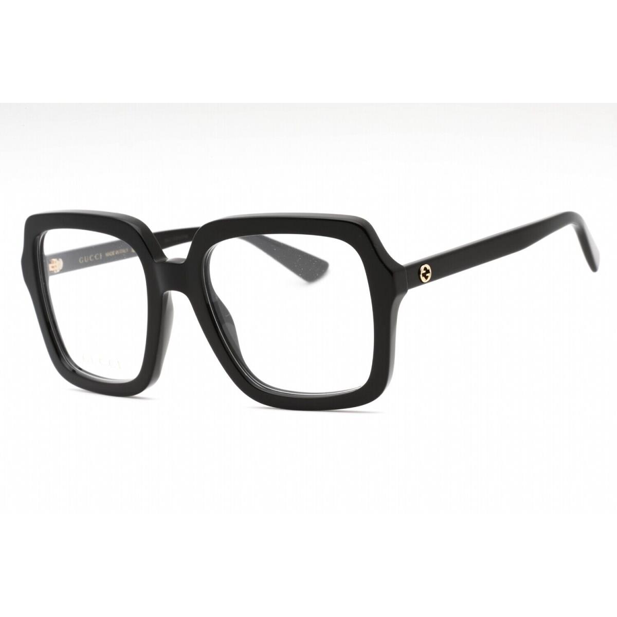 Gucci GG1318O-001-55 Eyeglasses Size 55mm 21mm 140mm Black Women