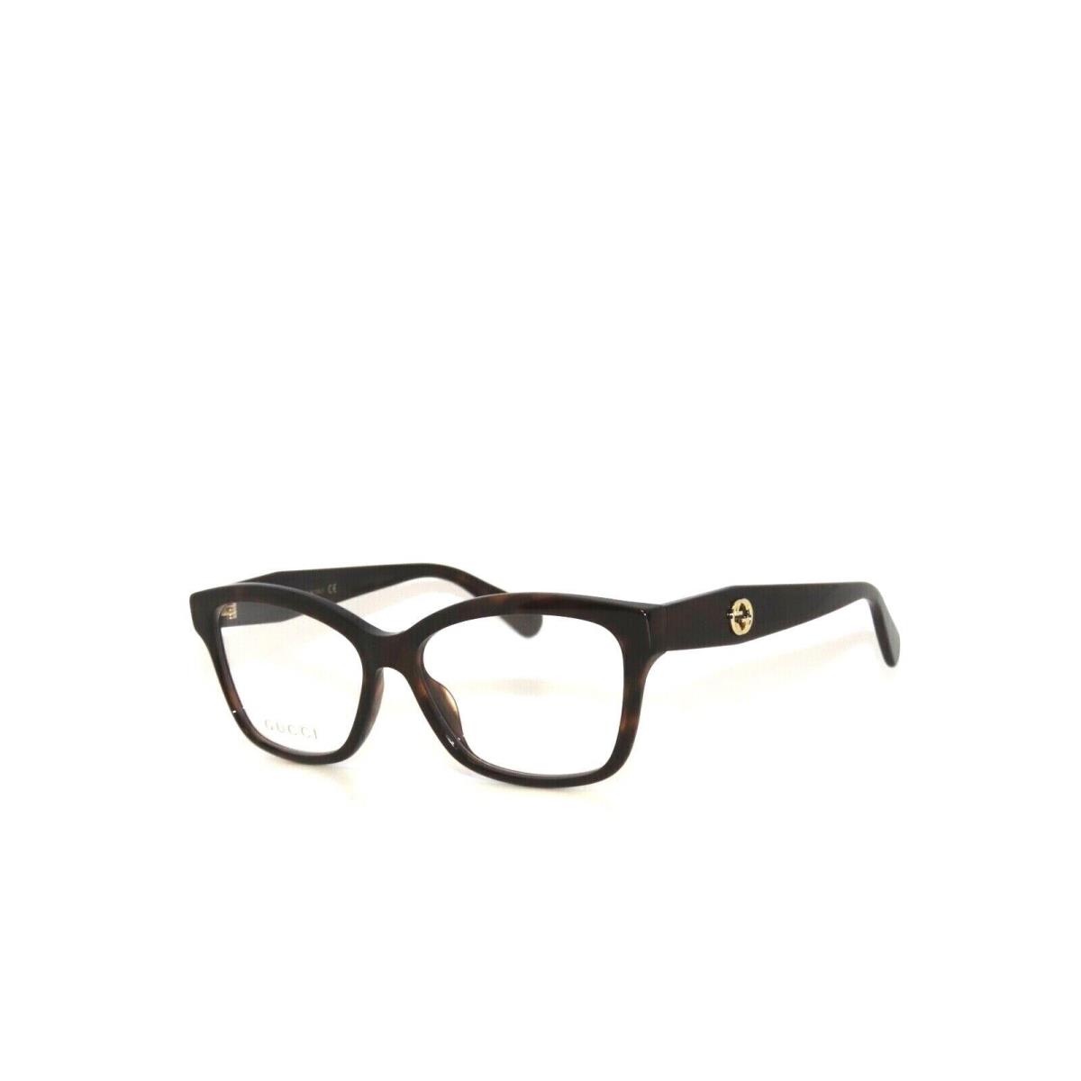 Gucci GG0798O-002-53 Havana Eyeglasses