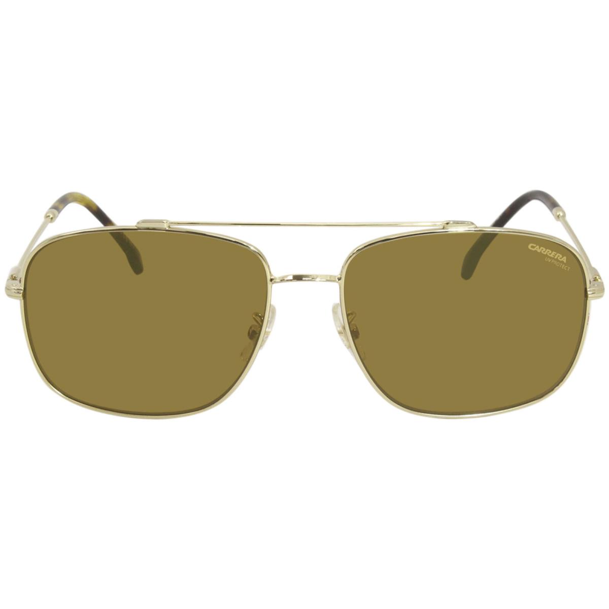 Carrera 182/F/S J5GK1 Sunglasses Men`s Havana-gold Pilot 60mm