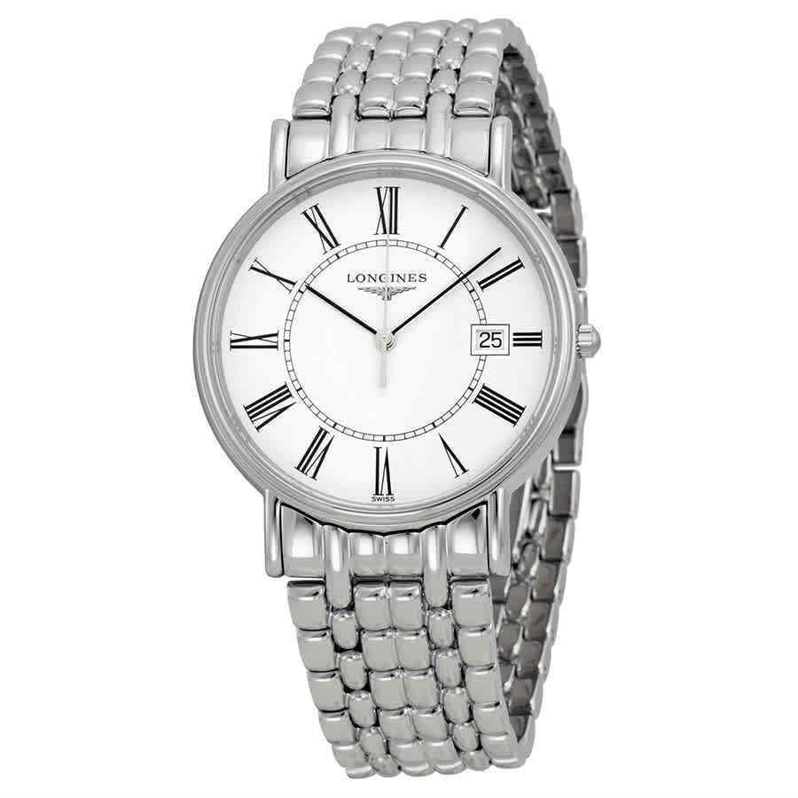 Longines La Grande Classique Presence White Dial Steel Men`s Watch L4.790.4.11.6