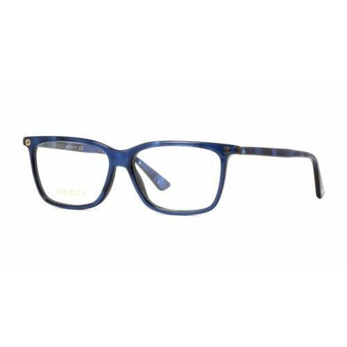 Gucci Women`s Optical Blue Frame GG0094O 005 52 Eyeglasses