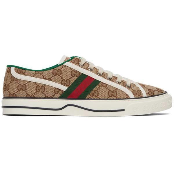 Gucci Beige Gg `gucci Tennis 1977` Sneakers