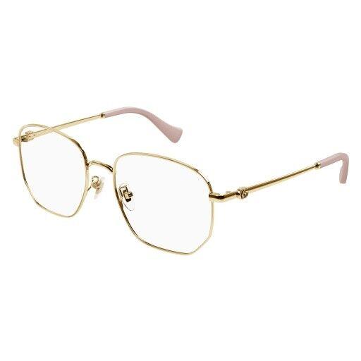 Gucci GG1420OK Eyeglasses 003 Gold