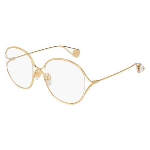 Gucci Eyeglass Frames GG 0254/OA 001 Gold For Women Size 54