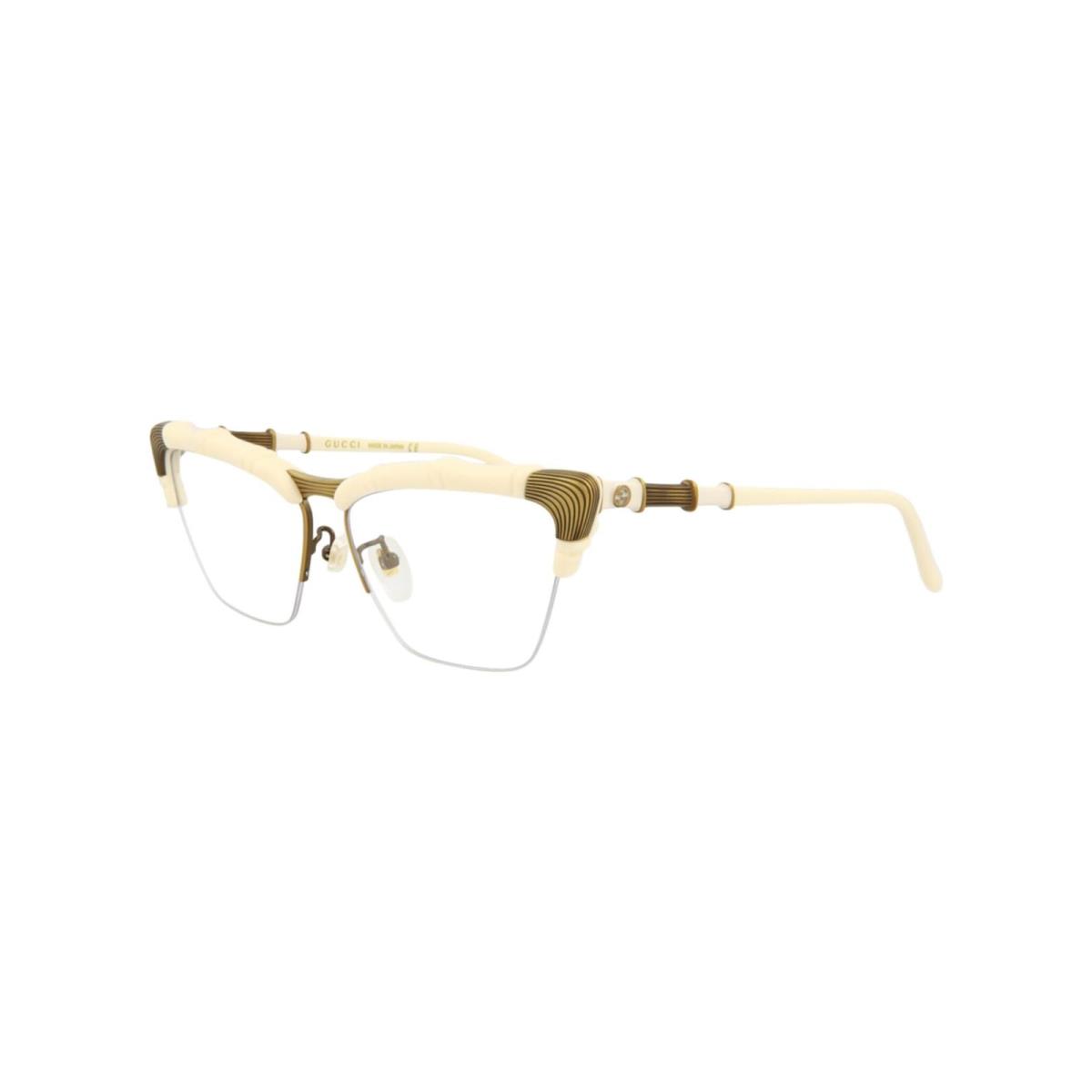 Gucci GG0660O 002 Ivory Bronze Eyeglasses 58/15/140