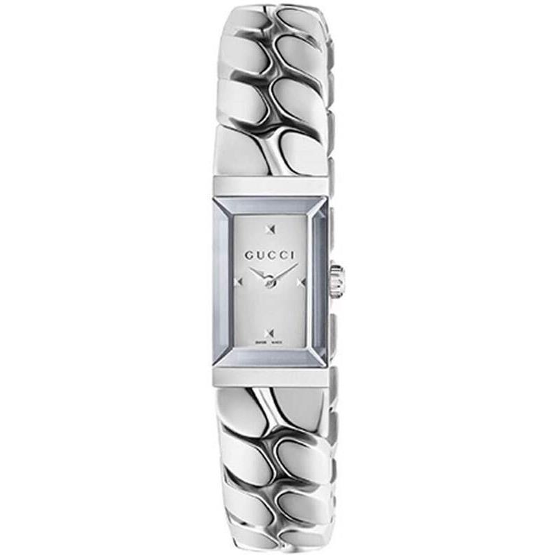 Gucci G-frame Silver Dial Stainless Steel Women`s Watch YA147501