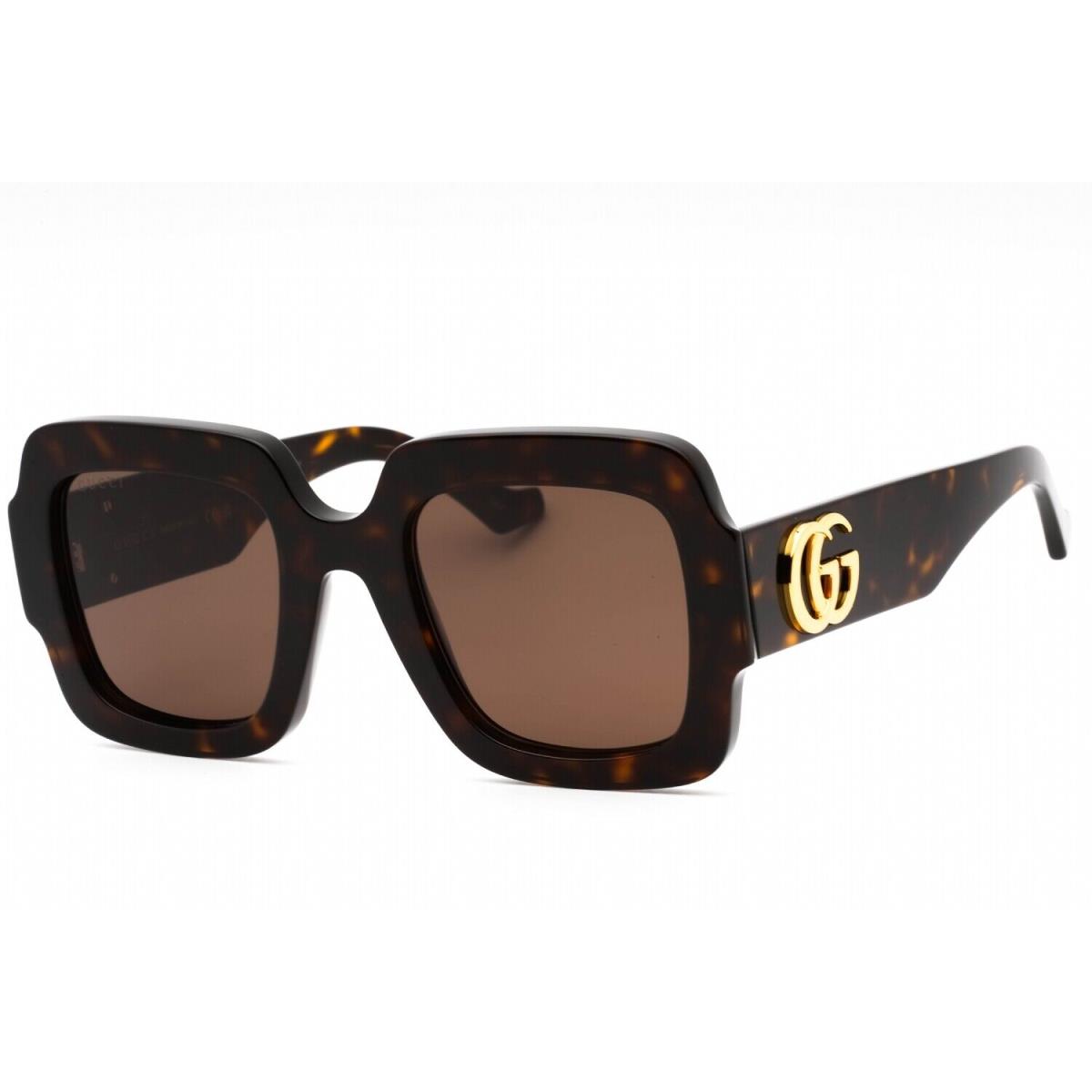 Gucci GG1547S-002 Havana-havana-brown Sunglasses