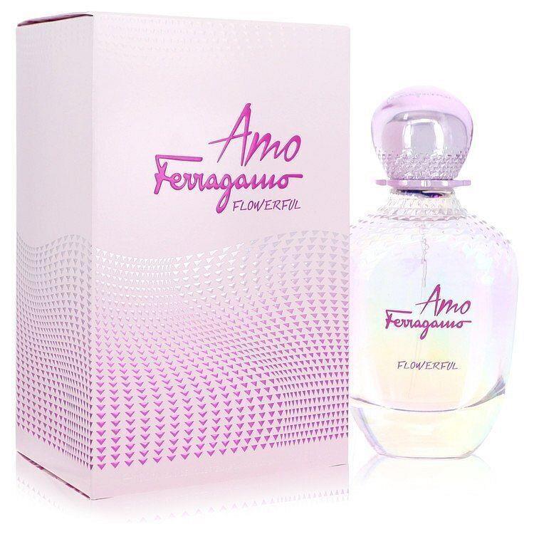 Amo Flowerful by Salvatore Ferragamo Eau De Toilette Spray 3.4 oz Women