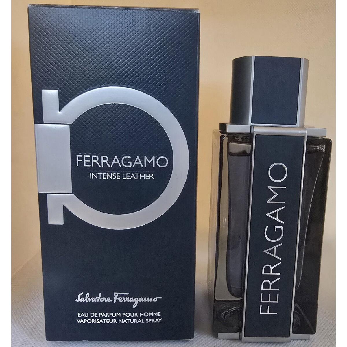 Ferragamo Intense Leather 3.3/3.4 oz Eau De Parfum 100ml Spray For Men