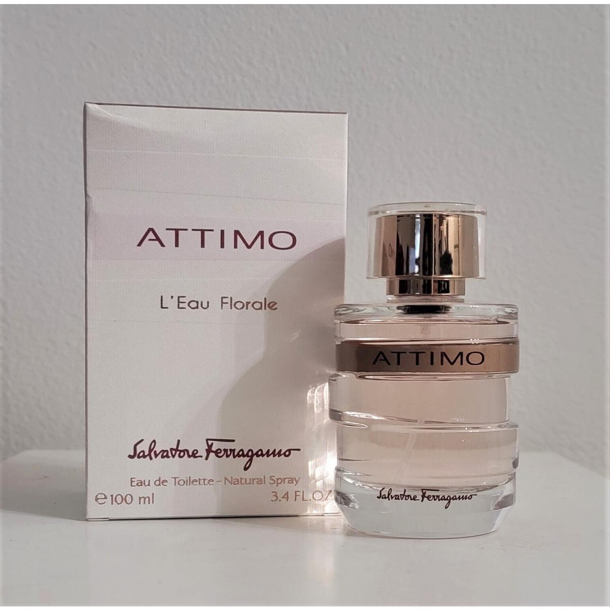 Attimo L`eau Florale by Salvatore Ferragamo 3.4oz / 100ml Spy Edt Perfume Woman