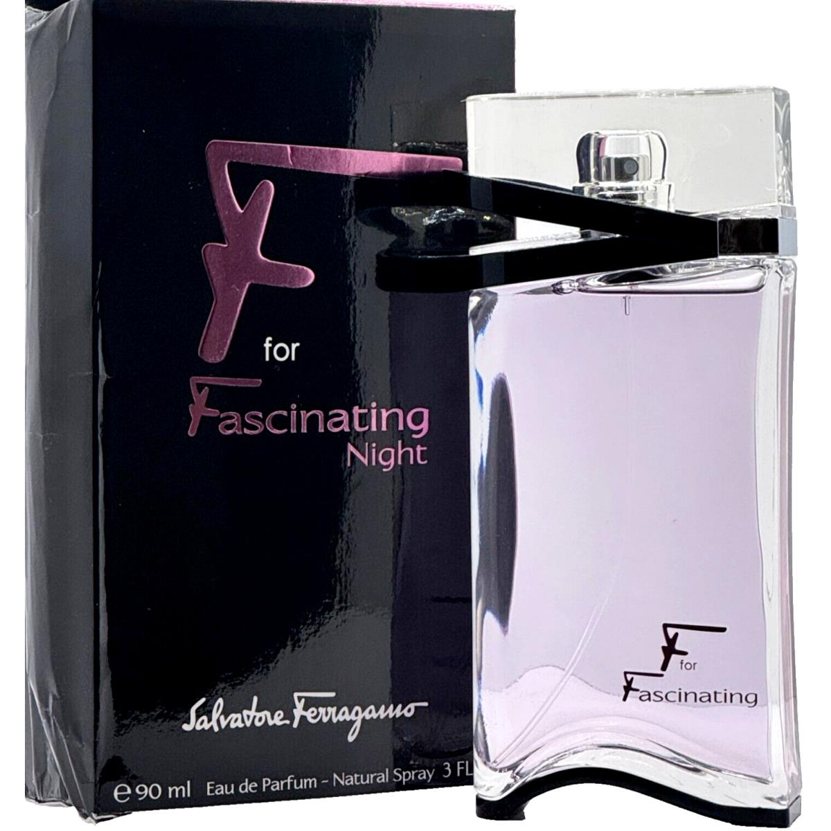 Salvatore Ferragamo F For Fascinating Night Edp Spray Women 3.0 Oz / 90 ml