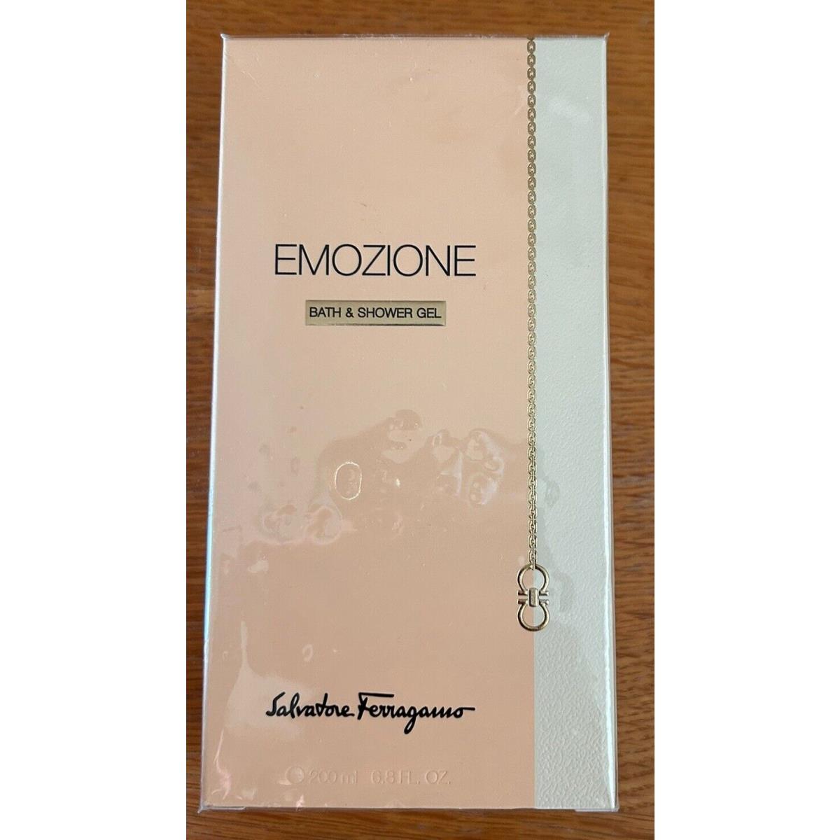 Salvatore Ferragamo Emozione Bath Shower Gel 6.8 oz Pack