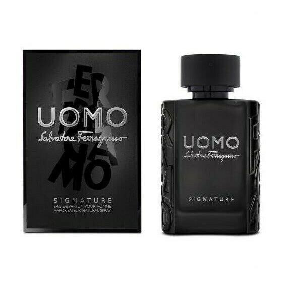 Uomo Signature Salvatore Ferragamo 3.4 oz Edp Spray Mens Cologne 100ml