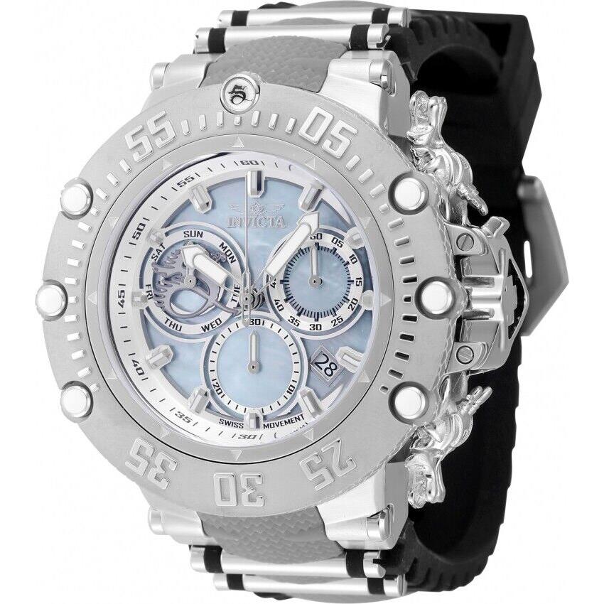 Invicta Subaqua Chronograph Quartz Blue Dial Men`s Watch 47613