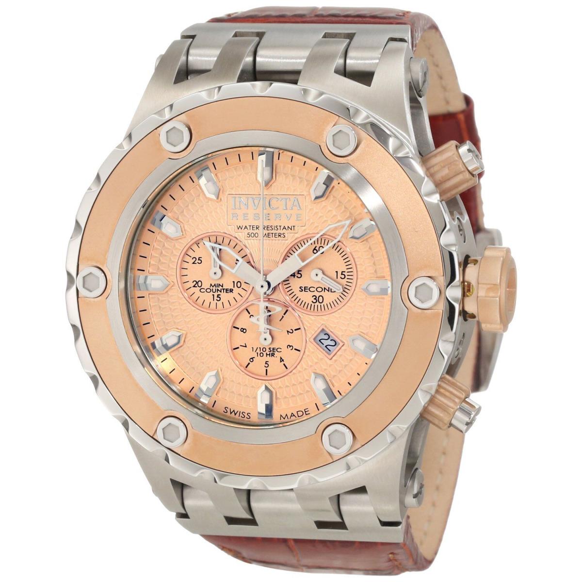 Swiss Made Invicta 10084 Reserve Subaqua Specialty Chronograph Men`s Watch