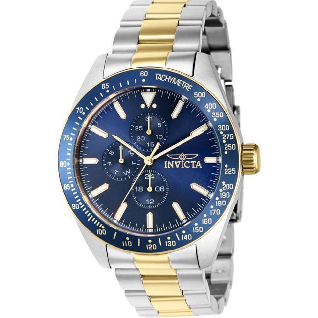 Invicta Aviator Quartz Blue Dial Men`s Watch 39076