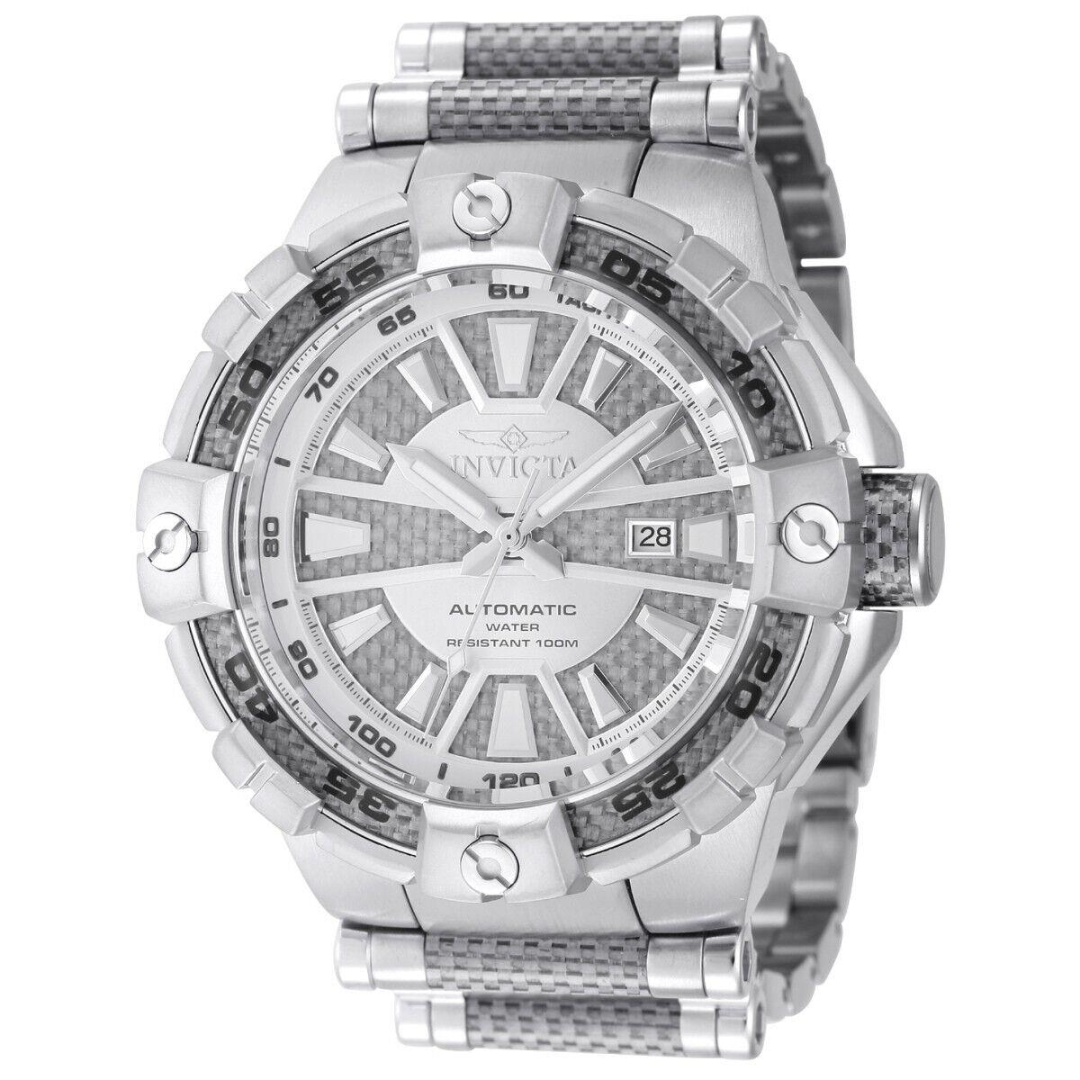 Invicta Bolt Automatic Men`s Watch - 54mm Steel 37523