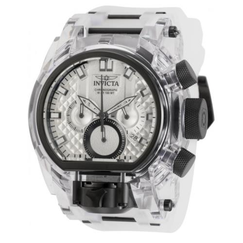 Invicta Bolt Zeus Magnum Anatomic Dual Dial Men`s 52mm Chronograph Watch 29995