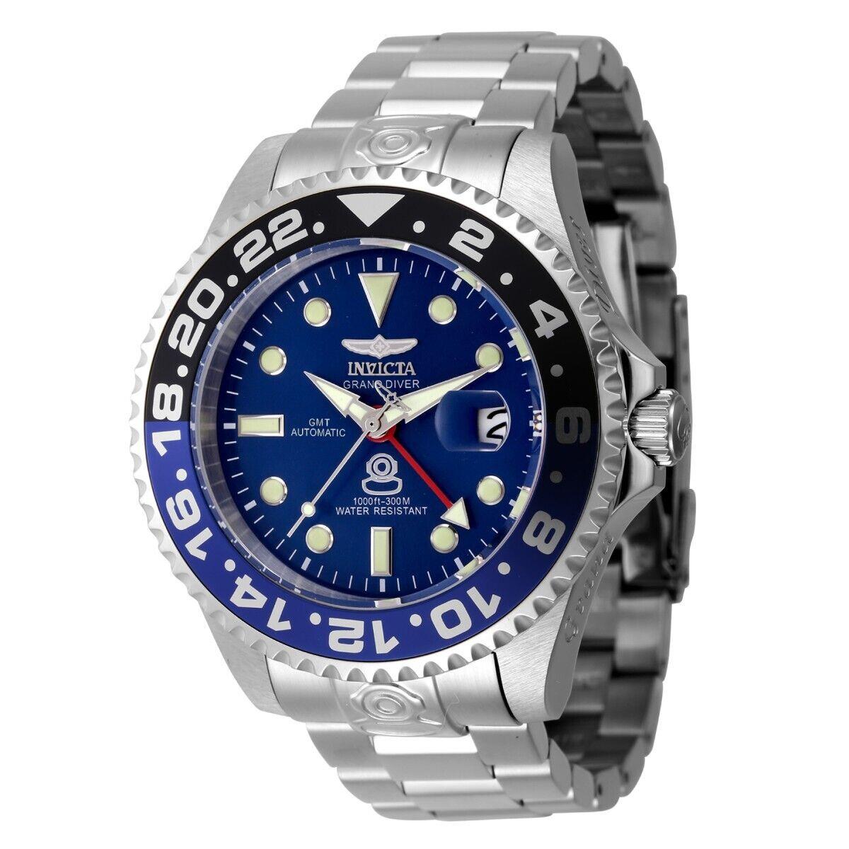 Invicta Grand Diver Automatic Men`s Watch - 47mm. Steel 45666