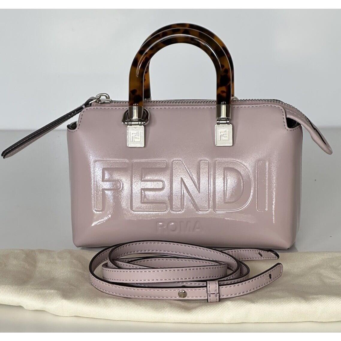 Fendi Calf Leather Soft Berry Mini Shoulder Bag 8BS067 Italy