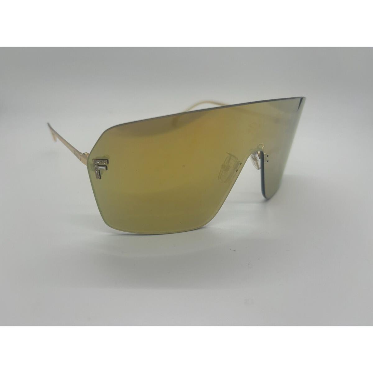 Fendi FE4121US 30L Gold Shield Sunglasses 139-0-120mm Comes W/full Set