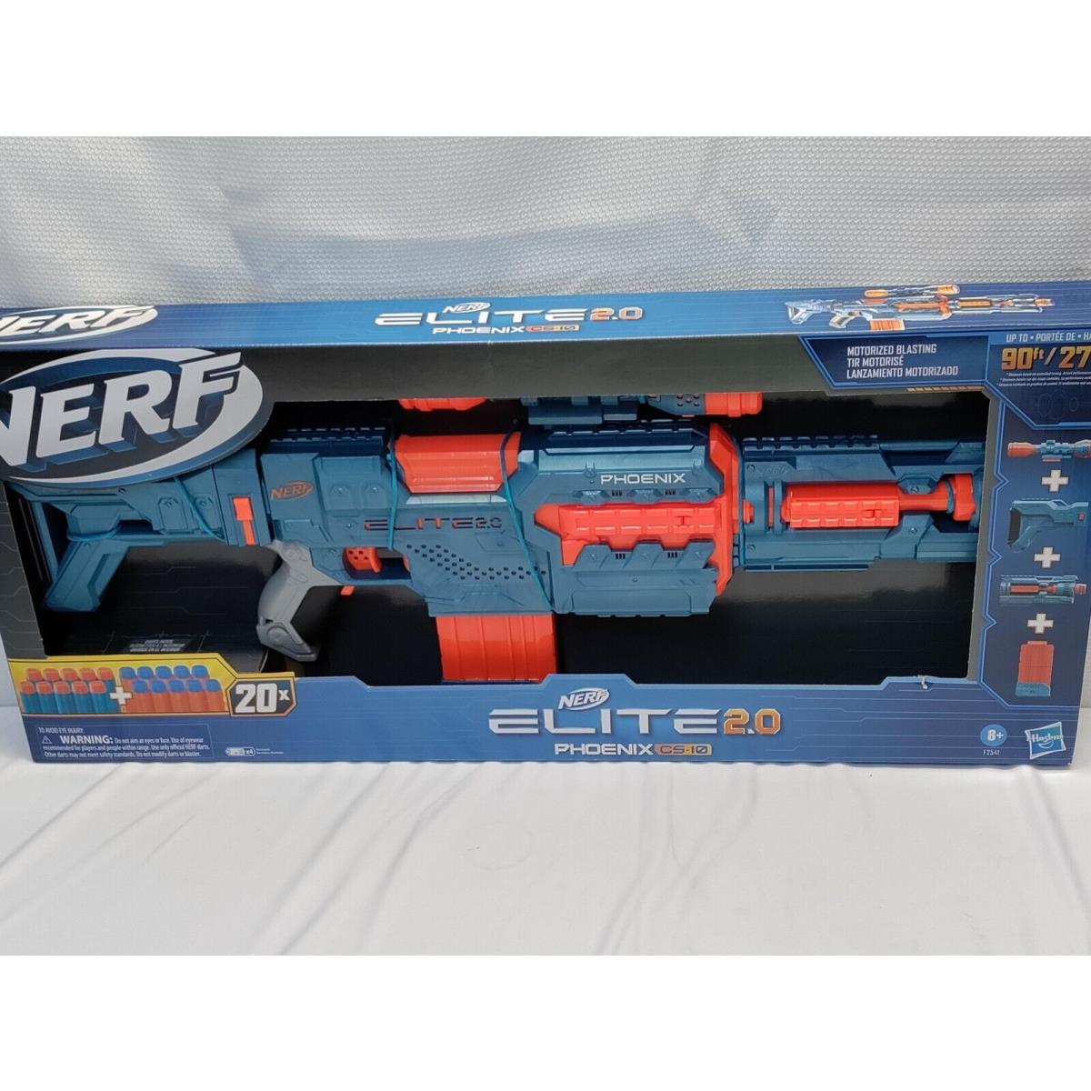 Nerf Phoenix CS-10 Elite 2.0 Motorized Blasting