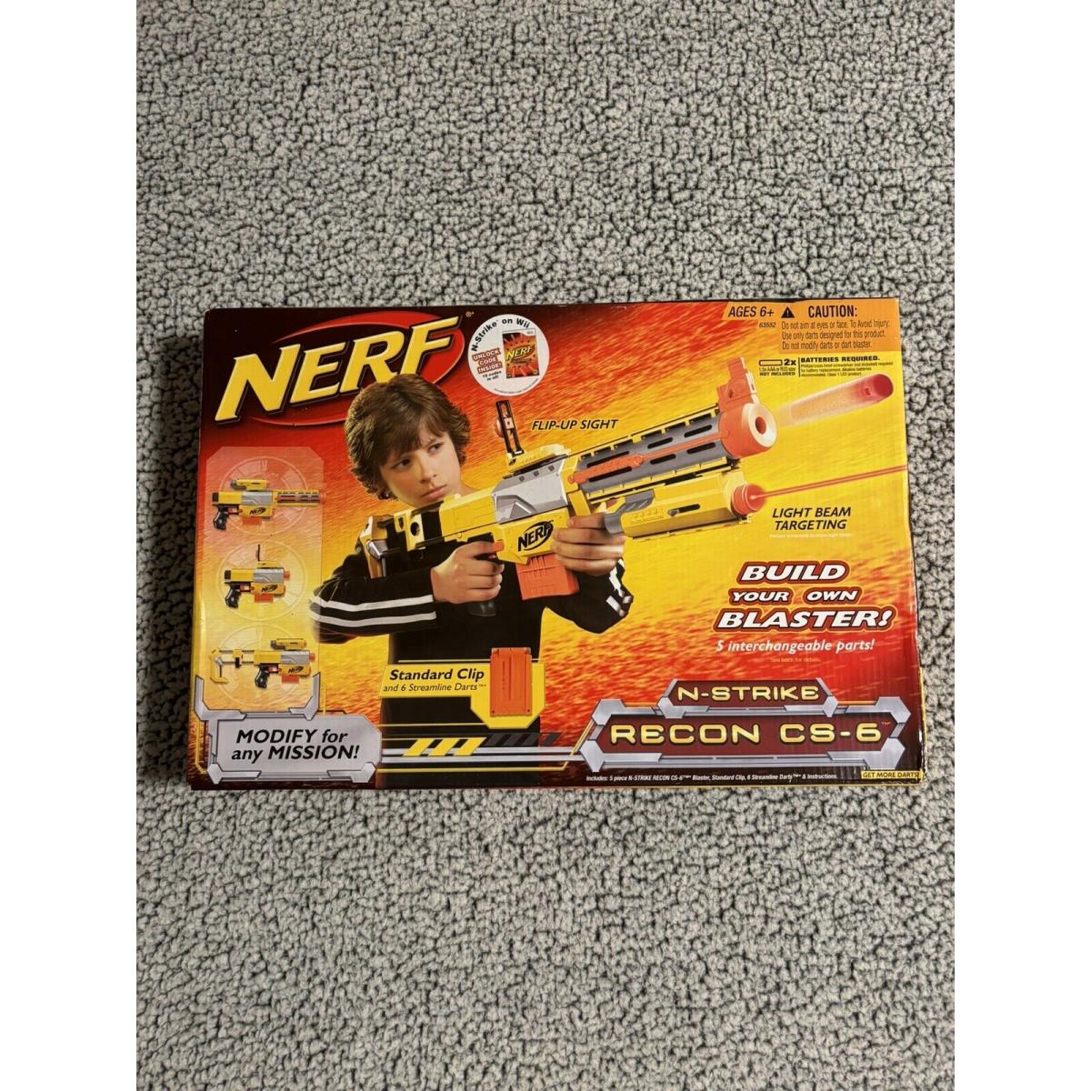 Hasbro Nerf N-strike Recon CS-6 Build Your Own Blaster 2008