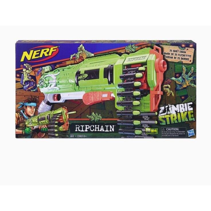 Nerf Zombie Ripchain Combat Blaster