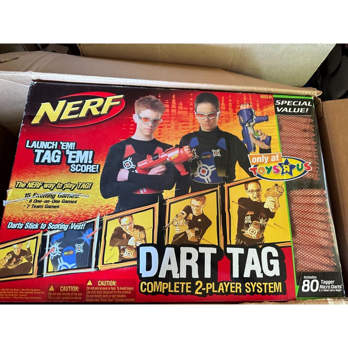 Hasbro Nerf Dart Tag Hyperfire Deluxe 2 Player Blaster Set