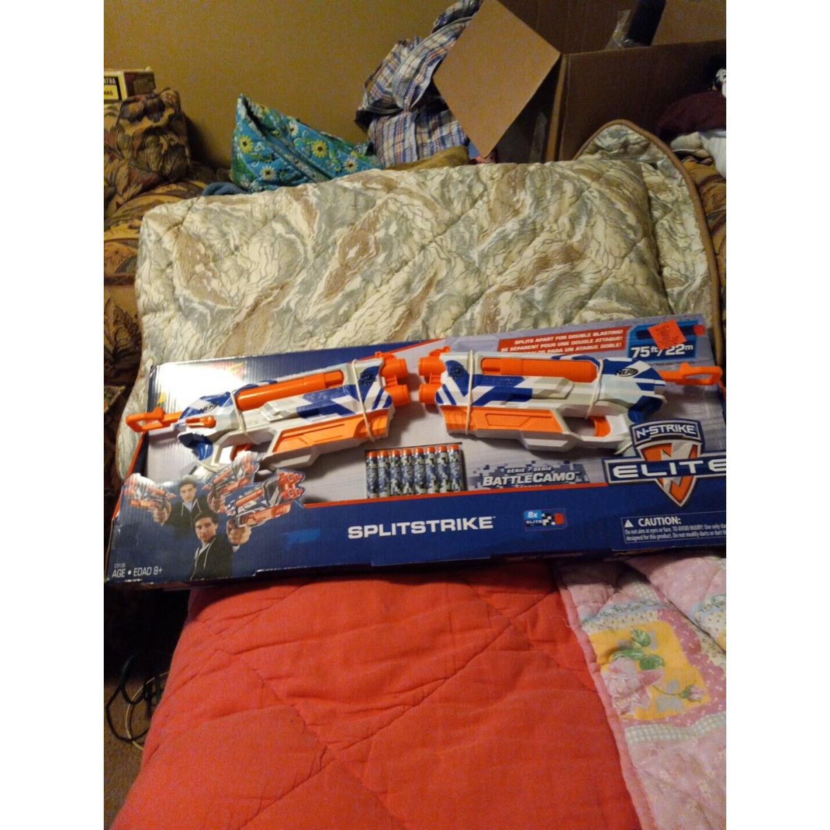 Nerf Split Strike N-strike Elite Dual Nerf Guns