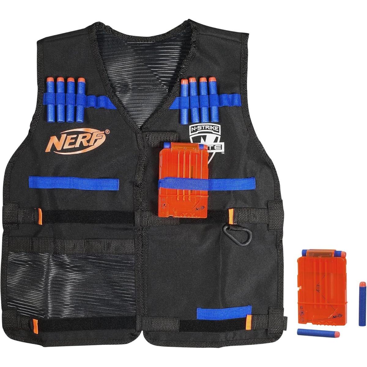 Nerf N-strike Elite Series Tactical Vest Exclusive Teen/adult Black