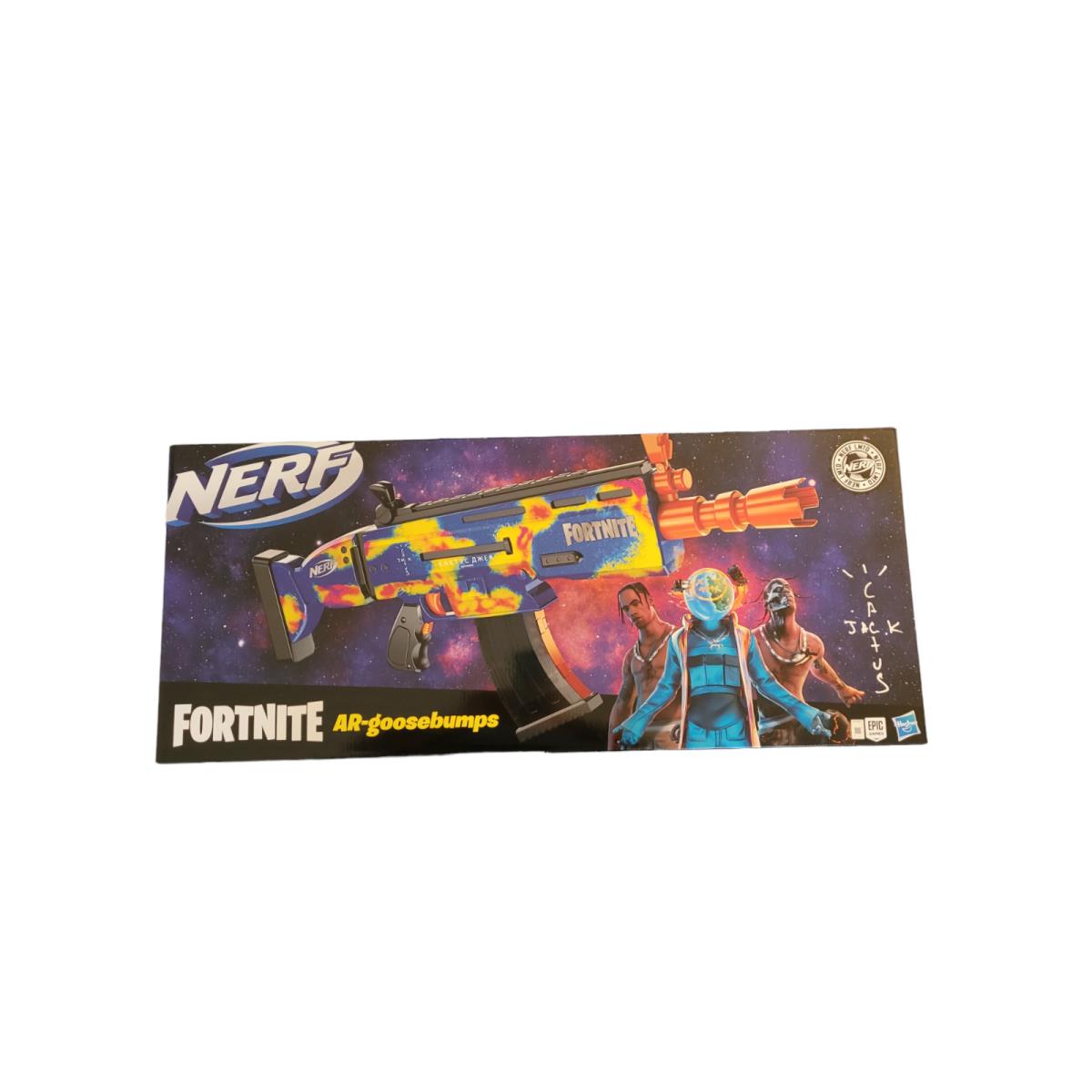 Travis Scott x Fortnite Cactus Jack Astronomical Nerf Gun AR Goosebumps