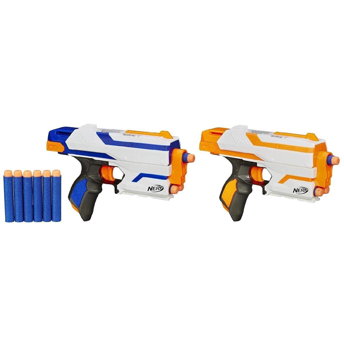 Nerf N-strike Elite Sidestrike Blaster 2 Pack W/ 12 Darts