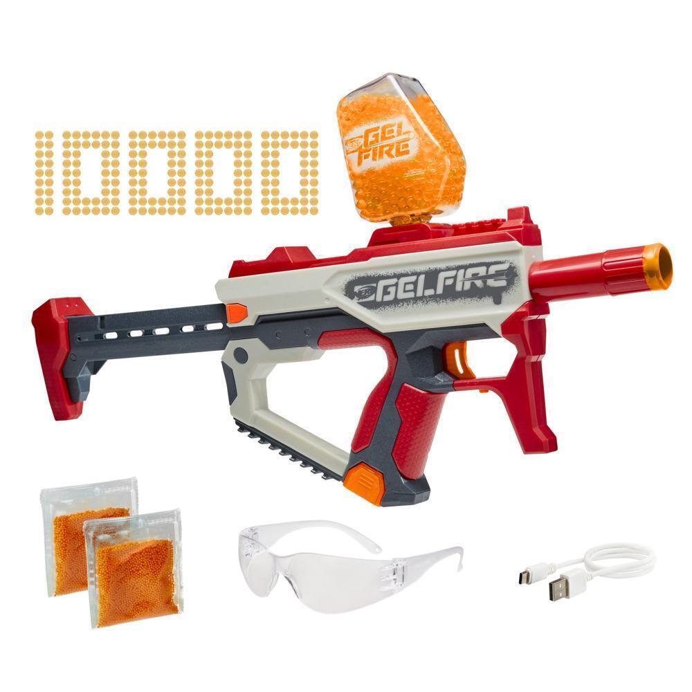 Nerf Pro Gelfire Mythic Blaster 10 000 Gelfire Rounds Hopper Rechargeable