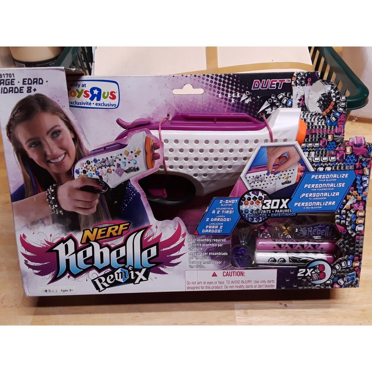 Nerf Rare Rebelle Remix Duet in Packaging Selling Nerf Collection