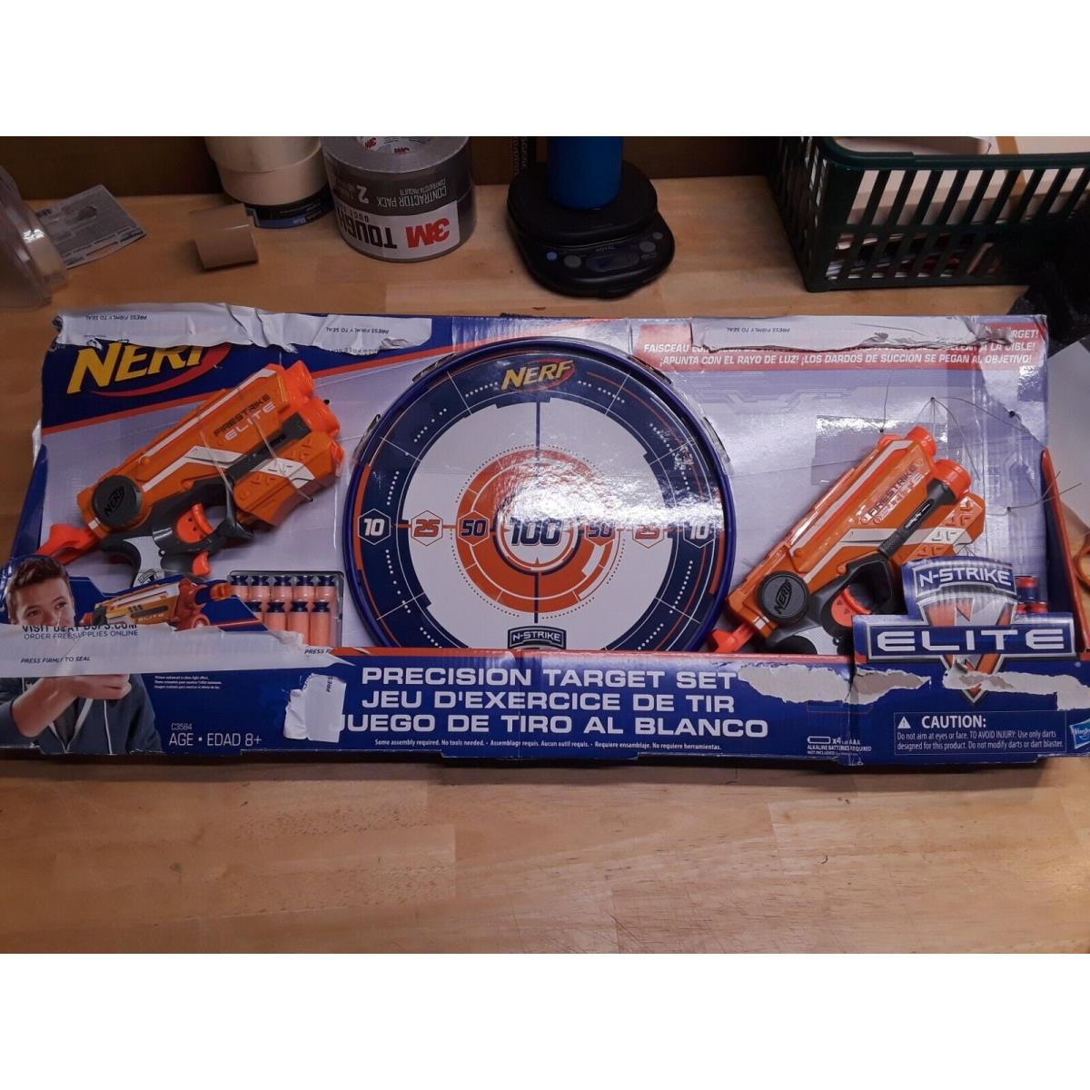 Nerf Rare Euro4 Precision Target Set in Packaging Selling Nerf Collection